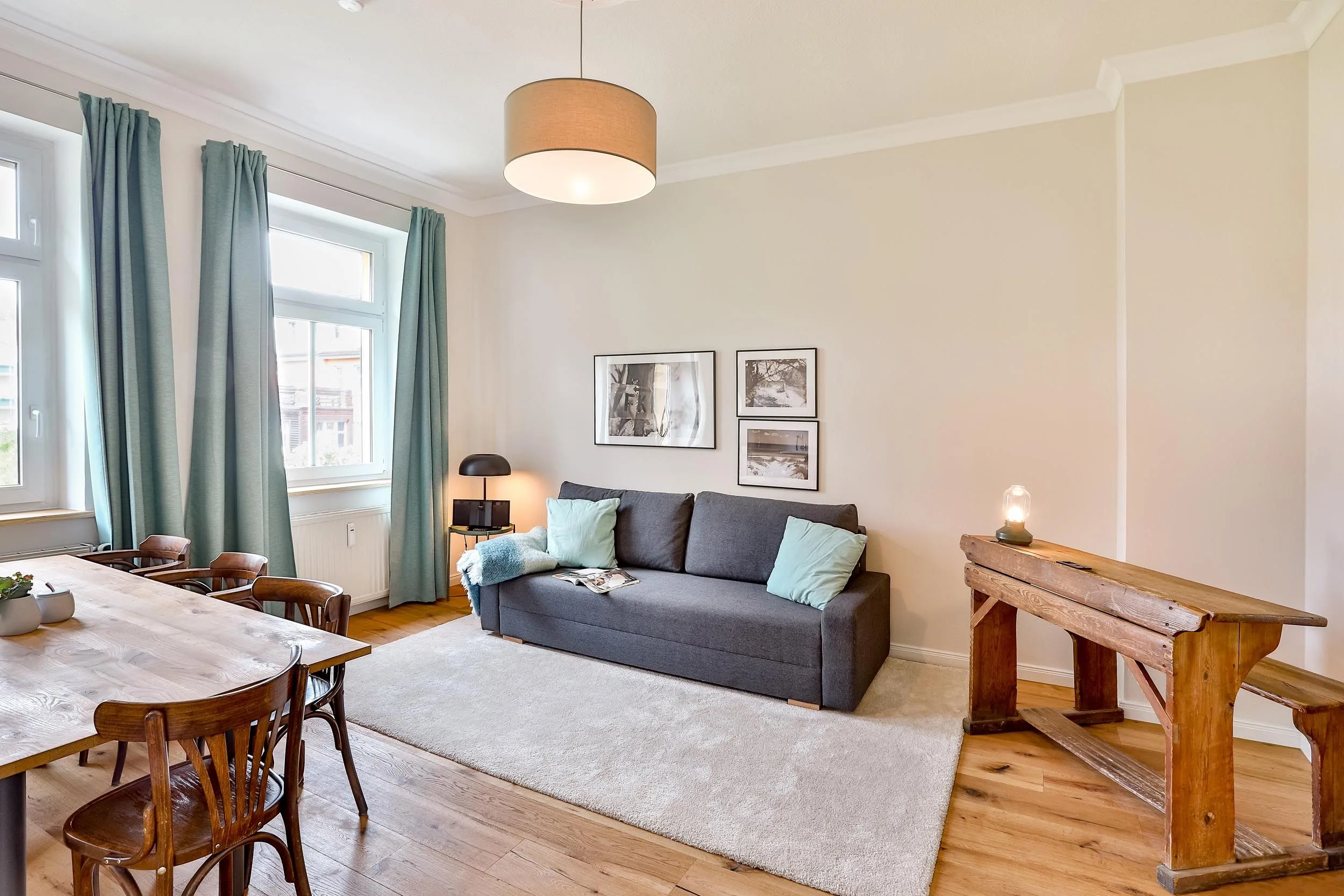 Ferienwohnung Brunnenaue 1 – Wohnbereich